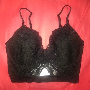 Victoria’s Secret Very Sexy Plunge Keyhole Cut Out Long Lined Corset Bustier Bra